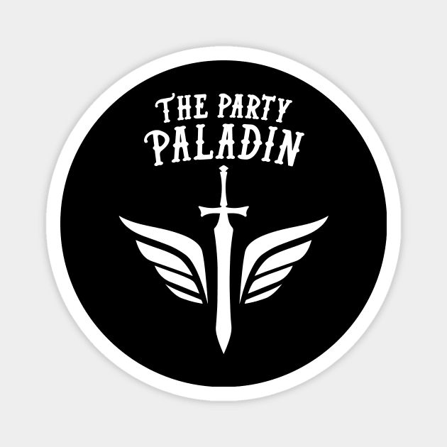 Paladin Dungeons and Dragons Team Party Magnet by HeyListen